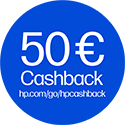 HP € 50.- Cashback