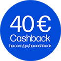 HP € 40.- Cashback
