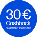 HP € 20.- Cashback