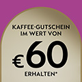 Nespresso 60 Euro Kaffee-Gutschein