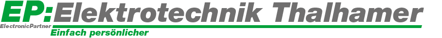 EP:Elektrotechnik Thalhamer Logo
